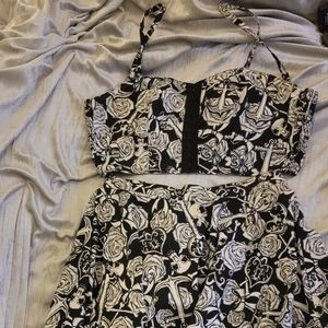 Hell Bunny two piece dress